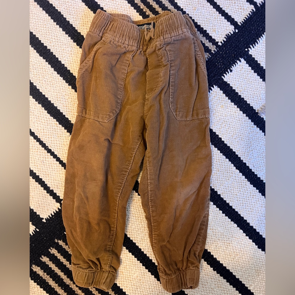 Boys corduroys camel brown size 3T